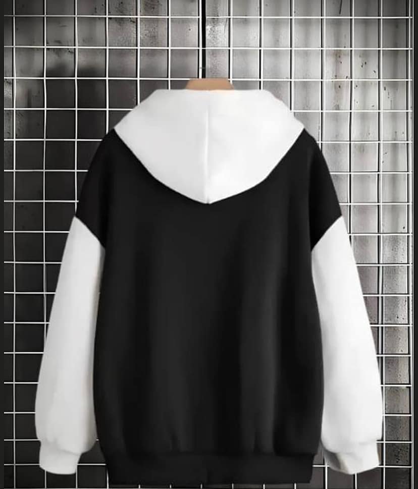 HARPITA Fleece Hooded Men's Sweatshirt - Black ( Pack of 1 ) view 2