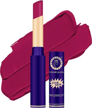 Colors Queen Red Matte Waterproof Crayon Lipstick ( Pack of 1 )