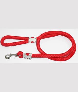 Petshop7 Premium Quality Strong & Durable Dog Leash Red Rope 12mm Length - 58inch