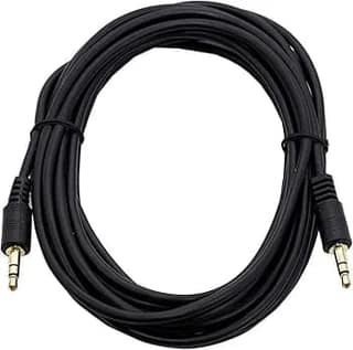 Aux Cable, 3.5Mm Male To Male Stereo Aux Cord (1.5meter)Compatible With Headphone, Mobile phone, Car Stereo, Home Theatre & More