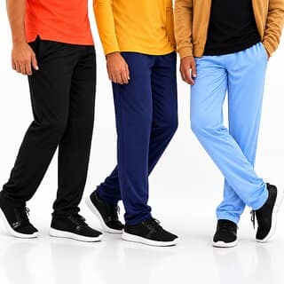 (Pack of 3) Men's Comfortable Pants Casual Wear Soft Fabric for Daily Use