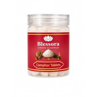 Camphor Tablets - 100% Pure Organic Kapoor for Pooja Hawan Meditation Aromatherapy & Home Fragrance