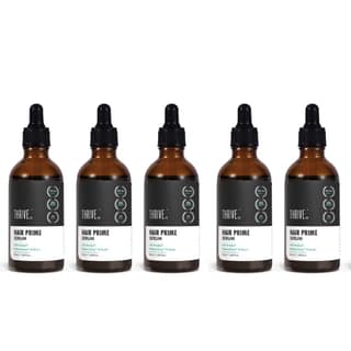 ThriveCo Anti-Grey Hair Prime Serum | Arcolys + Biotin + Black Tea Extract | Light-Weight, Non-Sticky & Odourless | For Men and Women | 50 Ml (Pack of 5) ThriveCo Anti-Grey Hair Prime Serum | Arcolys + Biotin + Black Tea Extract | Light-Weight, Non-Stick