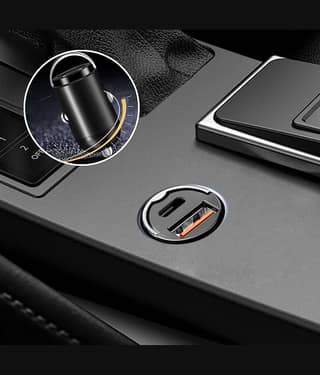 Flenzy Car Mobile Charger CRA024 Black