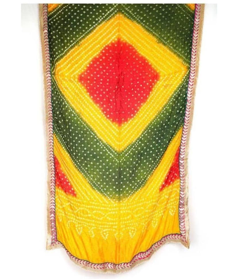 Apratim Multicoloured Art Silk Dupatta view 2