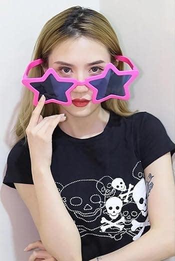 Star Shape Eye Wear Party Glasses for Party view 2