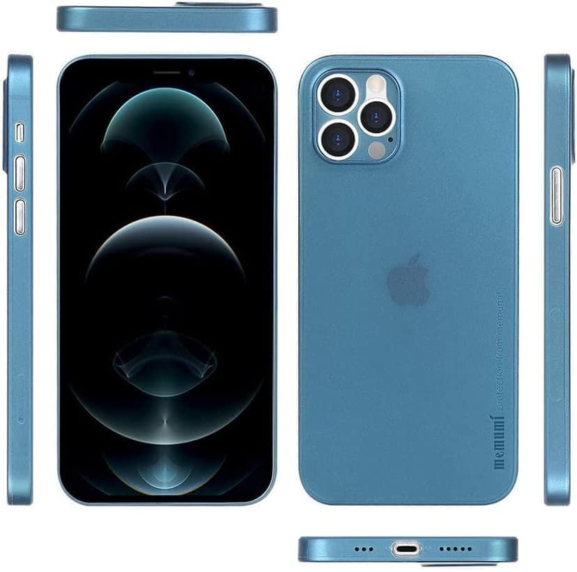 Memumi Slim Series Ultra Thin 0.3mm Back Cover for Apple iPhone 12 Pro - Metalic (6.1") view 2