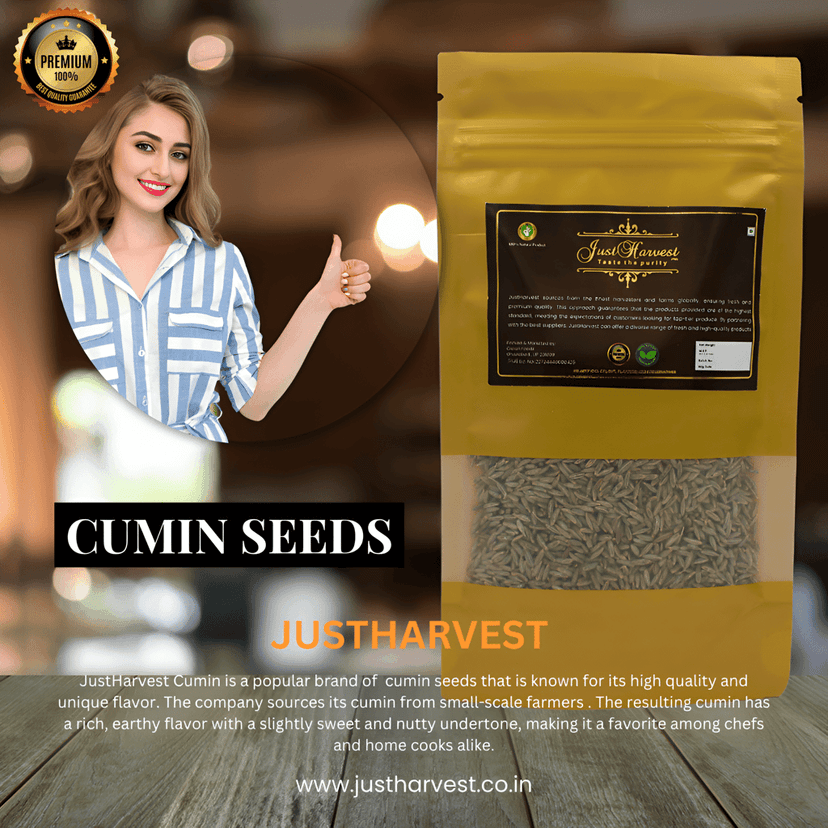 Just Harvest Cumin Seeds - 100% Natural and Pure | 100gm view 2