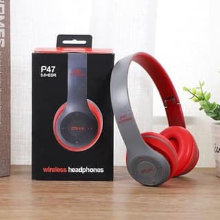 P47 Headphones Stereo, Memory Card Bluetooth Headset