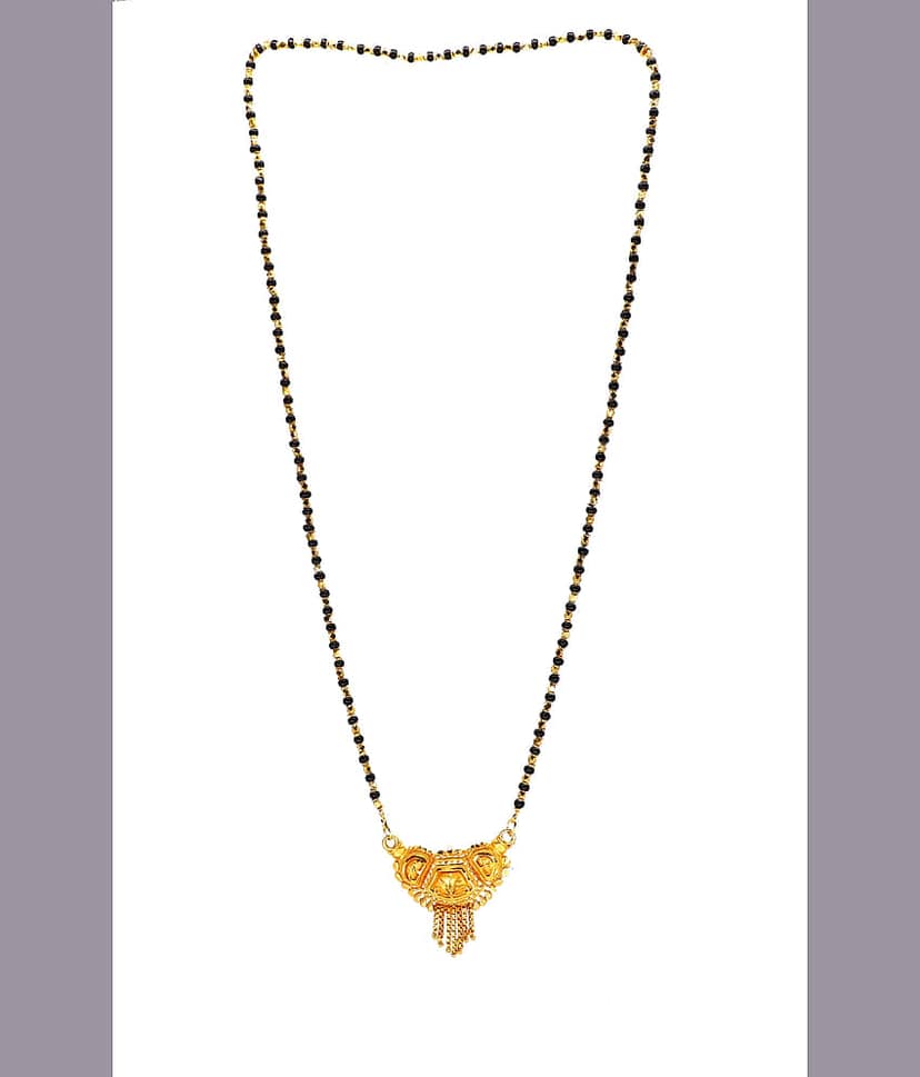 Shankhraj Mall Gold Plated Letest & Designer Mangalsutra For Women-100214