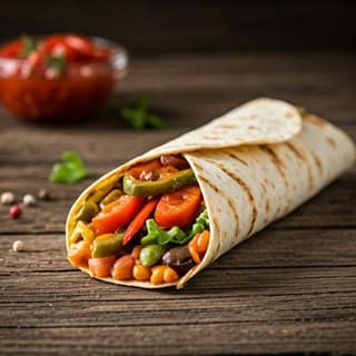 Veg Mexican Spicy Wrap
