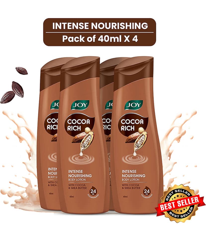 Joy Cocoa Rich Pocket-Sized Lotion With Shea Butter & Cocoa Butter 40ml each (Pack of 4) view 2