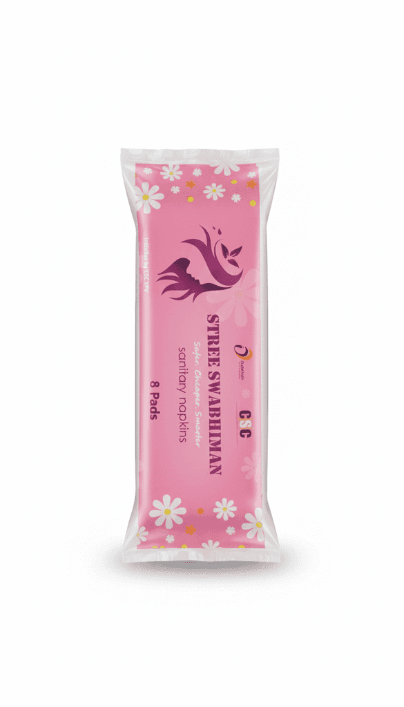 Stree Swabhiman Sanitary Napkins 8 Pads view 2