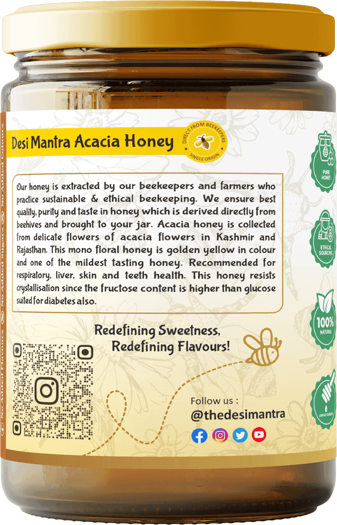 Acacia Honey l 1kg view 2