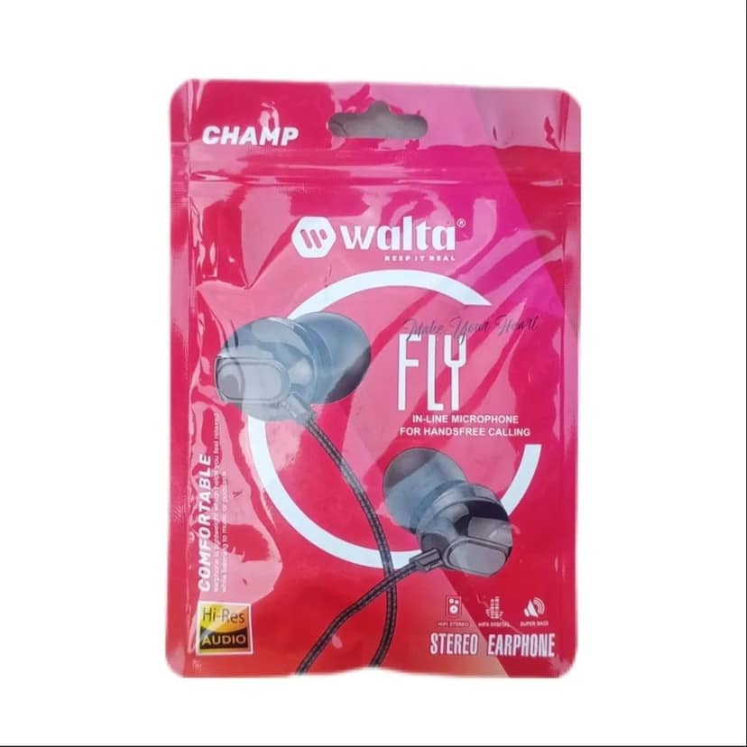 FLY Super Bass , 3.5mm Audio Jack , Hifi Stereo Earphone [1Pcs] view 2
