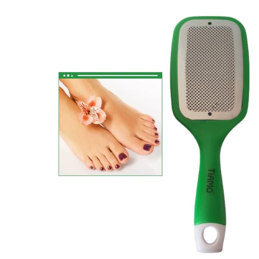 Plastic Leg, heel and Foot Scrubber for Dead Skin |Callus Remover | Pedicure special Tool/specially for cracked feet view 2