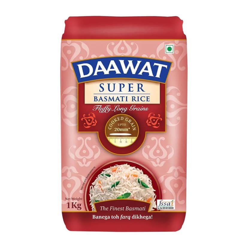 Daawat Super Basmati Rice 1 Kg