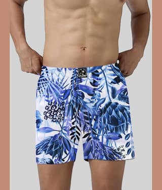 Inner Element Pack of 1 Cotton Boxers For Men's ( White )