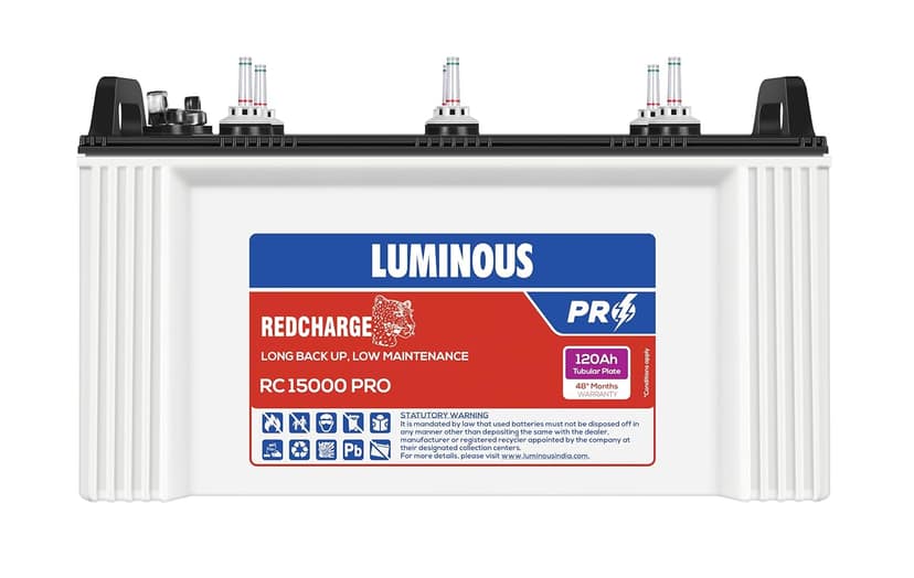 Luminous Rc15000 120Ah 18 Plus 18 view 2