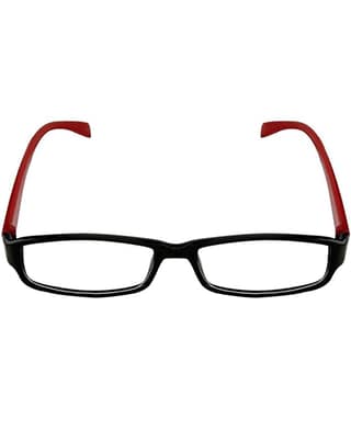 Jodykoes Full Rim Reading Glasses Frame Spectacle Eyewear Eyeglasses (Red)