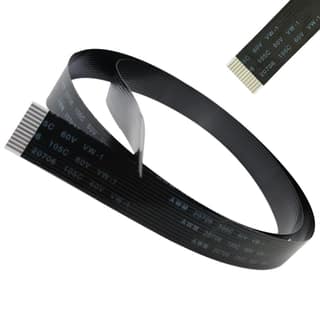 12 Pin 1mm Pitch 670mm CCD Scanner Cable Black For Samsung 4321 4412 Printer