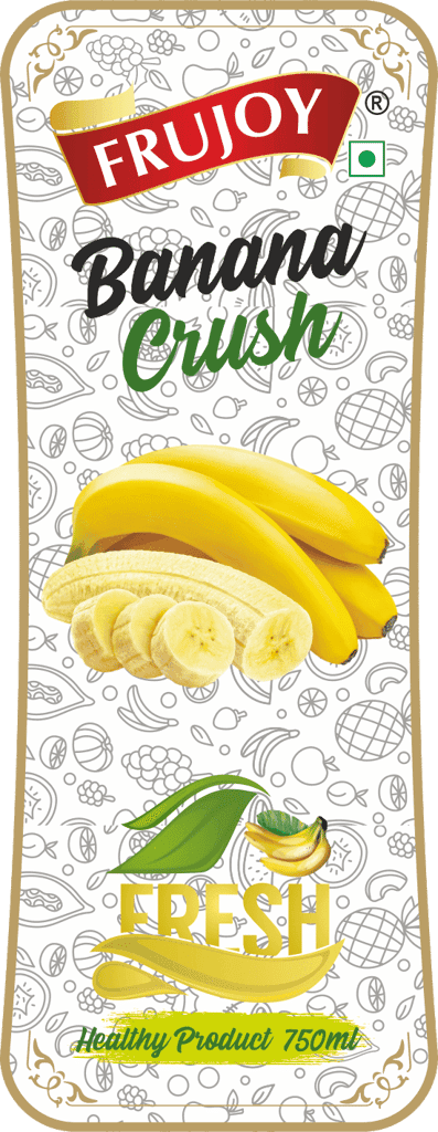 Frujoy Banana Crush 750ml | For Fruit Mocktail | Cocktail | Cake | Baking Essentials | Juices | Beverages view 2