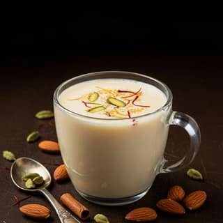 Hot Badam Milk