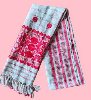 Assamese Traditional Handloom Cotton Gamusa