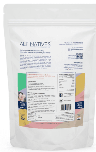 Alt Natives Red Appam Dosa Premix Pink | 450 G view 2
