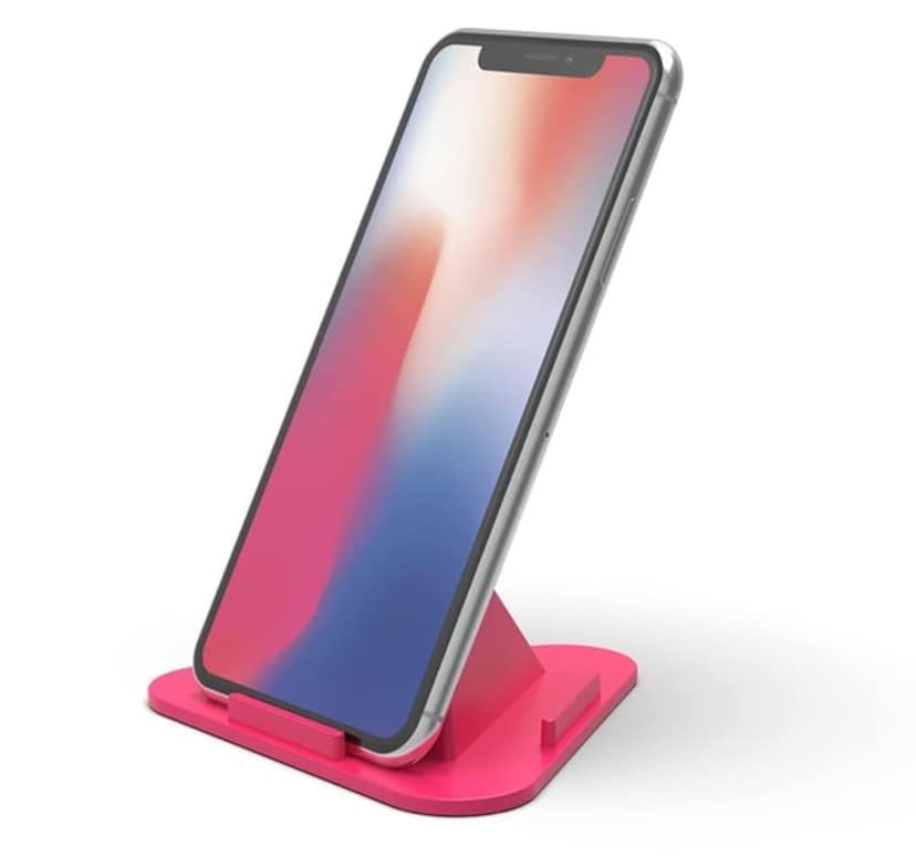 3-Sided Pyramid Mobile Phone Desktop Stand – Pack of 5 - MULTICOLOR view 2