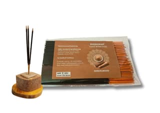 Bhabagrahi Classic Incense Sticks | High Grade Sandalwood Fragrances (8 Inch, 150 Units, Set of 1)