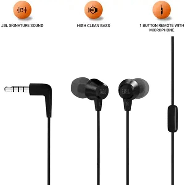 JBL C50HI Wired Earphone view 2