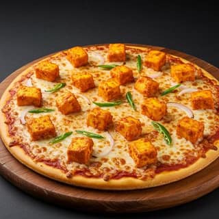 Spicy Paneer Pizza [8 inches]