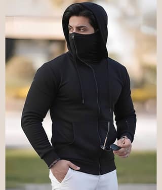 AUSK Fleece Hooded Men's Sweatshirt - Maroon ( Pack of 1 )