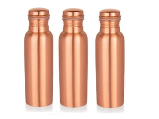 Imago Plain Copper Bottle 750ml (Pack of 3)