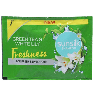 Sunsilk Hair Shampoo Green Tea And White Lily Freshness 5.5ml