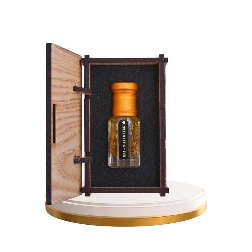 alnaqi fragrances Mitti Attar Alcohol Free| Pack Of 1 | Original & Long Lasting Fragrance | Most Wanted Arabian Aroma |Unisex |