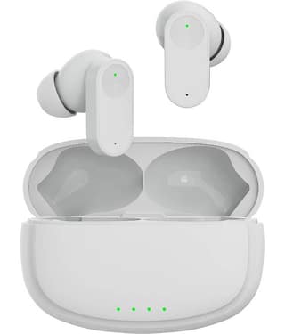 VERONIC NORD BUDS Gaming Bluetooth True Wireless (TWS) In Ear 35 Hours Playback Low Latency,Fast charging IPX4(Splash & Sweat Proof) White