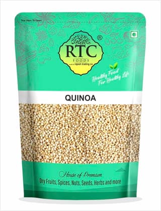 RTC Quinoa 1kg Pouch I High Fibre and Protein I Gluten-Free I Diet Food I Healthy Breakfast I 100% Wholegrain Cereal I Super Food I Breakfast Cereal