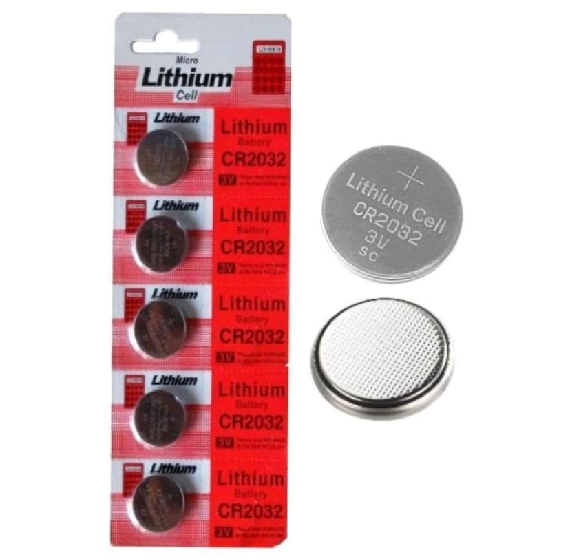 Coin Cell Next Level Cmos 2032 Micro Lithium Cell CR2032 3V Coin Battery Cmos Cell Cmos Battery 10 pc (Pack 10) view 2