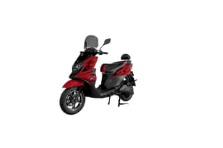 ZELIO Xmen Electric Scooter |60V /32AH Lead Acid Battery | Runs Approx. 55-60 km on Single Charge | Non RTO | Charge Time 7-8 Hrs |Anti Theft Alarm | Hydraulic (Red)