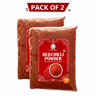 Red Chilli Powder (100 gm) Pack of 2 by Shri Hari Fed Krishi Producer – Pure, Natural & Made by Farmers