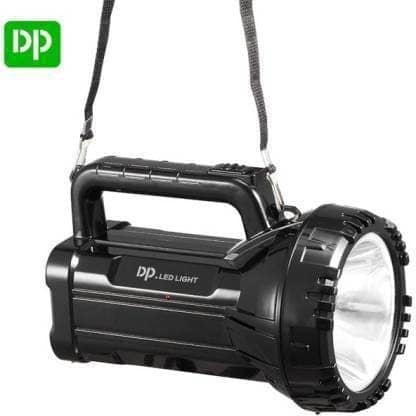 DP 7045 Portable Rechargeable LED Search light Torch (Black, 23 cm, Rechargeable) view 2