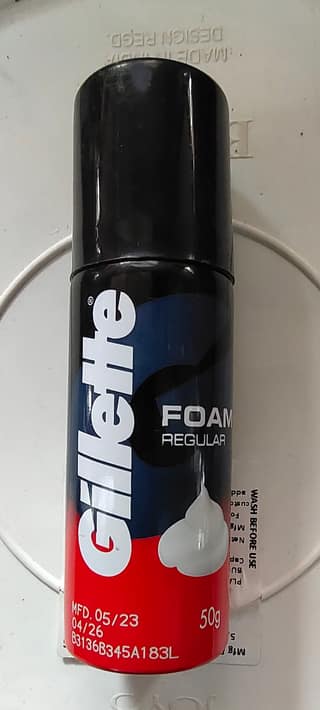 Gillette foam regular