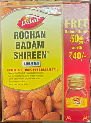 Dabur badam Shireen badam tail