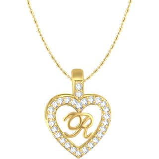 Vighnaharta R Alphabet Pendant R Letter Pendant R initial Pendant