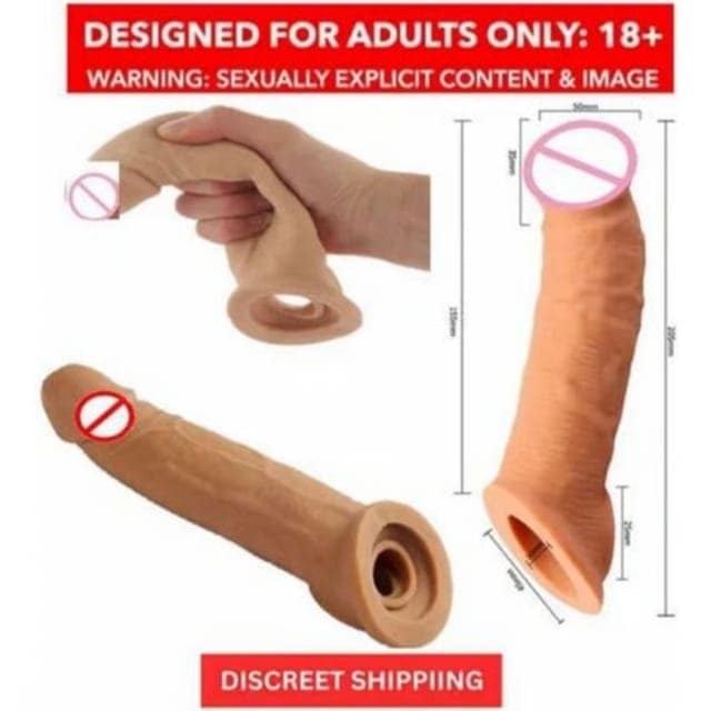 Dragon Condom Reusable Penis Sleeve 8 Inch view 2