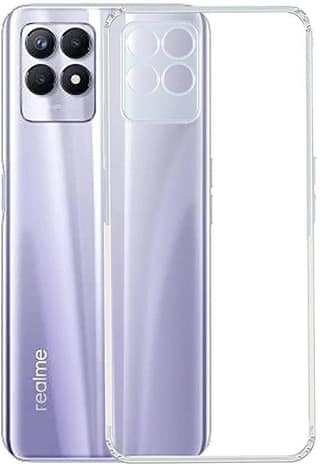 PLUGTECH TPU Ultra Hybrid Clear Camera Protection Back Cover Case for Realme 8i,Realme Narzo 50
