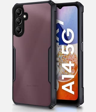 ZAMN Shock Proof Case Compatible For Polycarbonate Samsung Galaxy A14 5G ( )