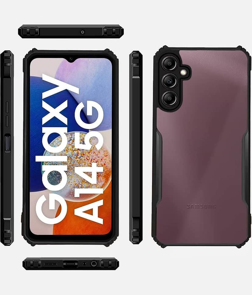 ZAMN Shock Proof Case Compatible For Polycarbonate Samsung Galaxy A14 5G ( ) view 2